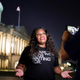 Image for article titled Cori Bush Sleeps on Capitol Steps to Protest House Not Extending the Eviction Moratorium